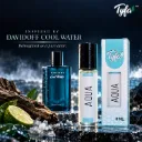 Tyfa Aqua Attar Roll-on | Inspired By Dav!doff Cool W@ter | Salty | Fresh | Addictive |8ml