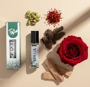 Tyfa Saffron Oud Attar Roll-on | Oriental Fragrance | Royal Smoke & Spice | 8ml