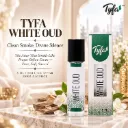 Tyfa White Oud Attar Roll-on | Oriental Fragrance | Divine Silence | Pure, Soft, Sacred | 8ml