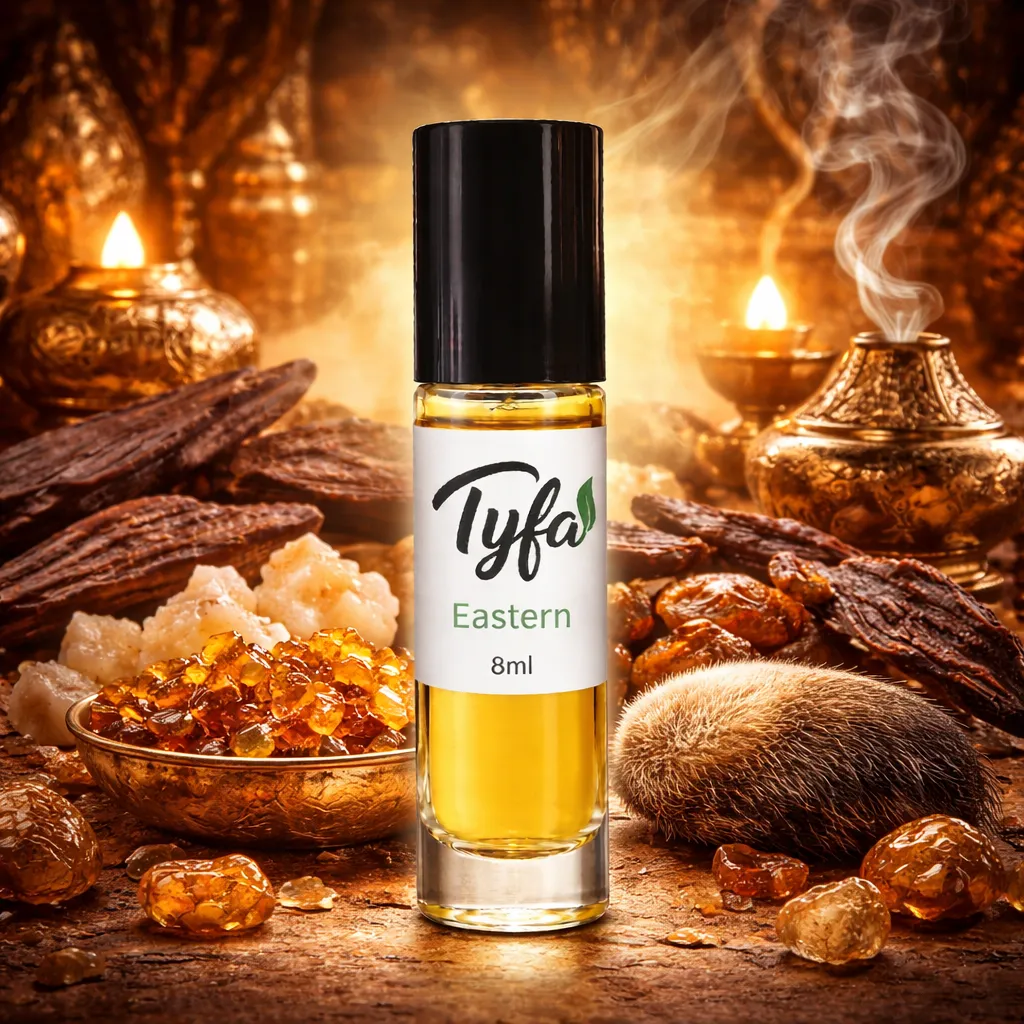 Royal Eastern Blend – Oud & Amber Fragrance 8ml (Mizyaan)