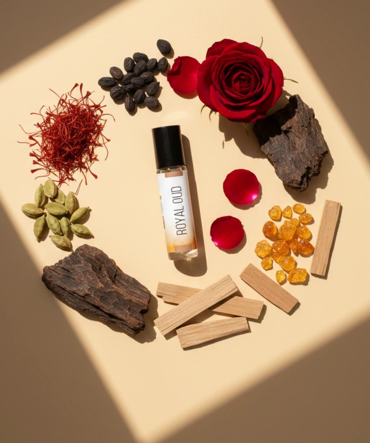 Tyfa Premium Royal Oud Attar Roll-on |  Rich | Rare | Regal | Long-lasting | 8ml