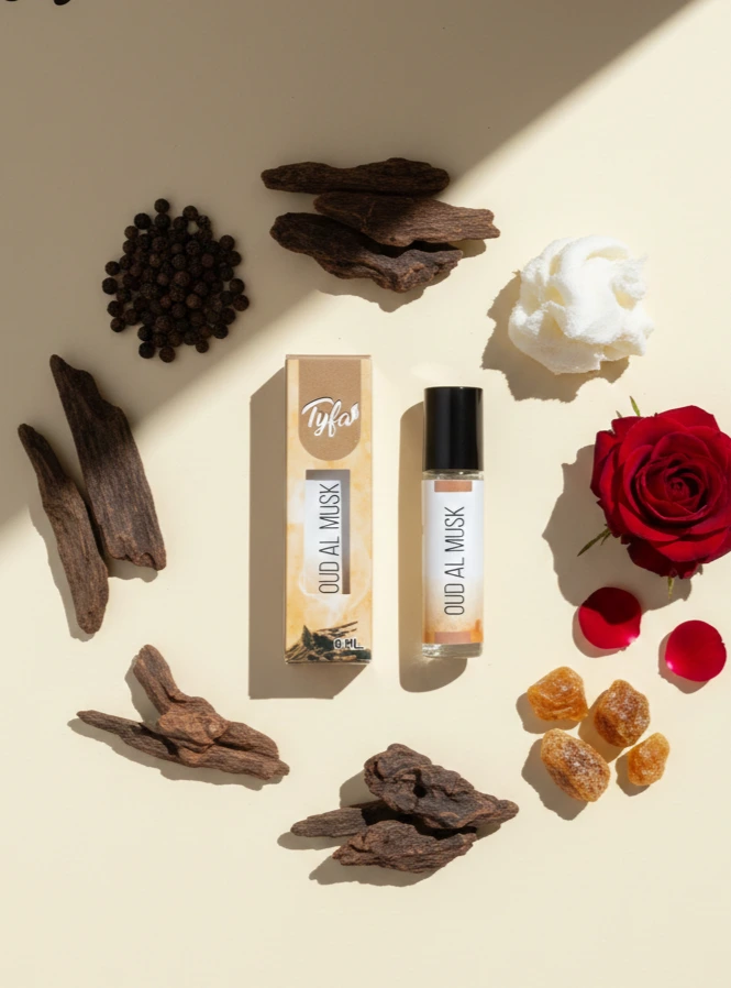 TYFA Premium Oud Al Musk Attar Roll-on | Middle East | Long-lasting | 8ml