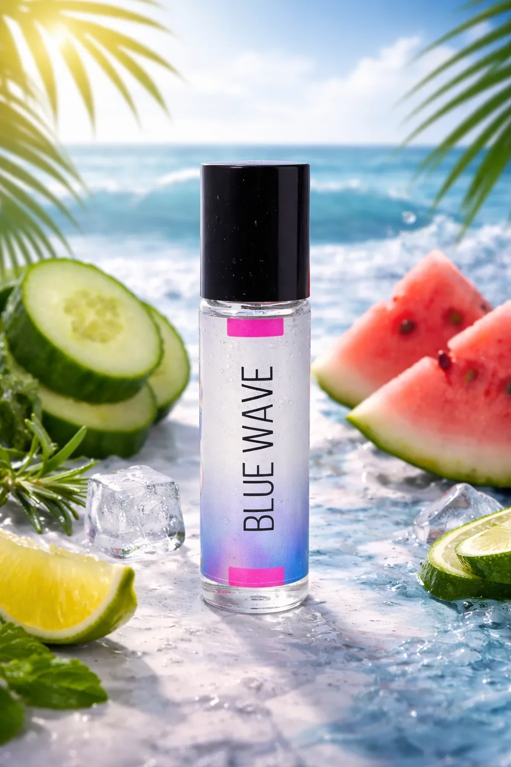 Tyfa Blue Wave Attar Roll-on | Party Fragrance | Quiet power | Endless horizon | Pure freedom | 8ml