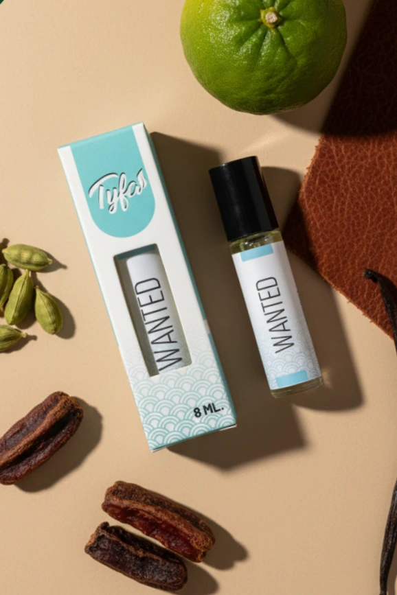 TYFA Wanted Attar Roll-On | Inspired By Azaro The Most Wanted | Dark | Daring | Desire | 8ml