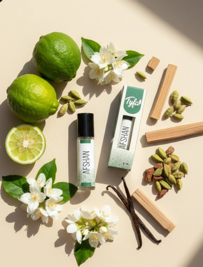 Tyfa Afshan Attar Roll-on | Oriental Fragrance | Subtly | Powerfully | 8ml