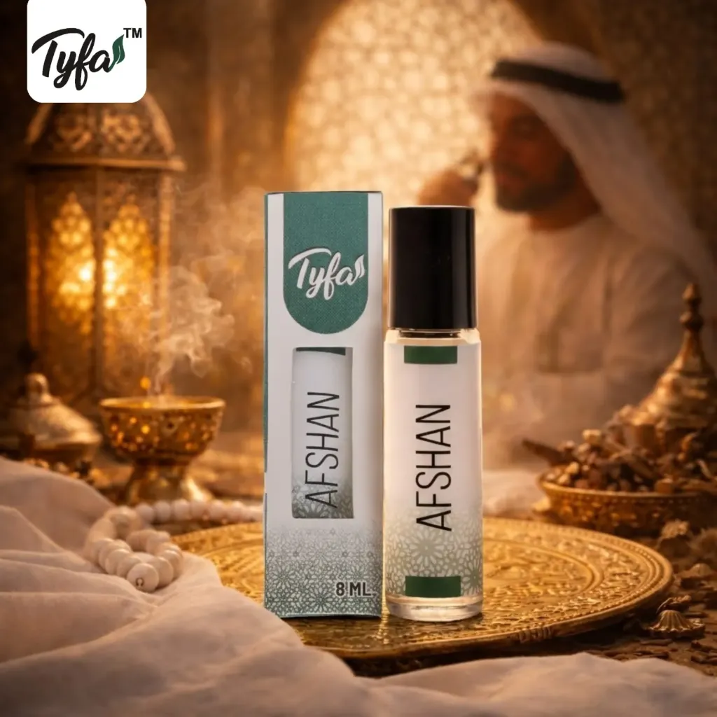 Tyfa Afshan Attar Roll-on | Oriental Fragrance | Subtly | Powerfully | 8ml