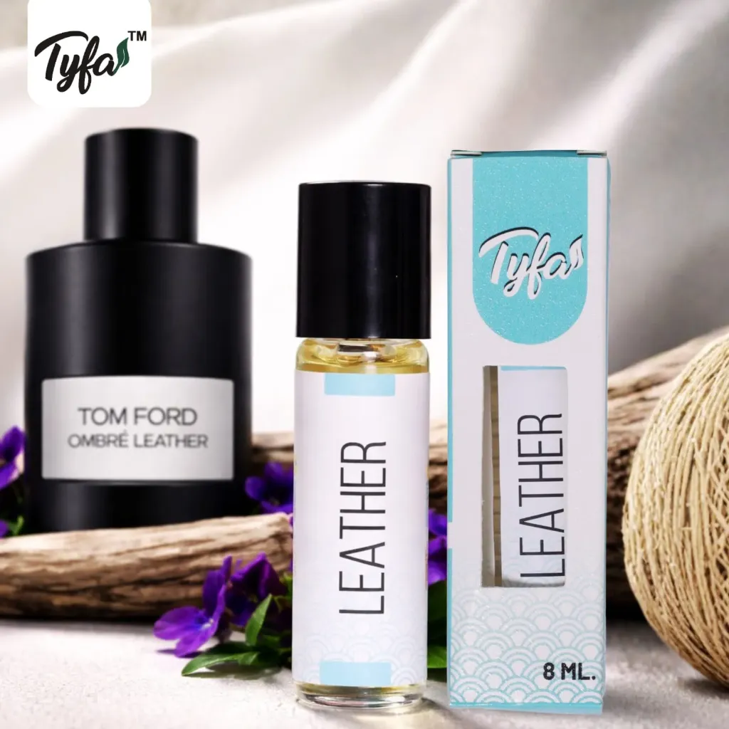 Tyfa Leather Attar Roll-On | Inspired By Omb®e Leather Smoky | Smouldering | Soulful | 8ml