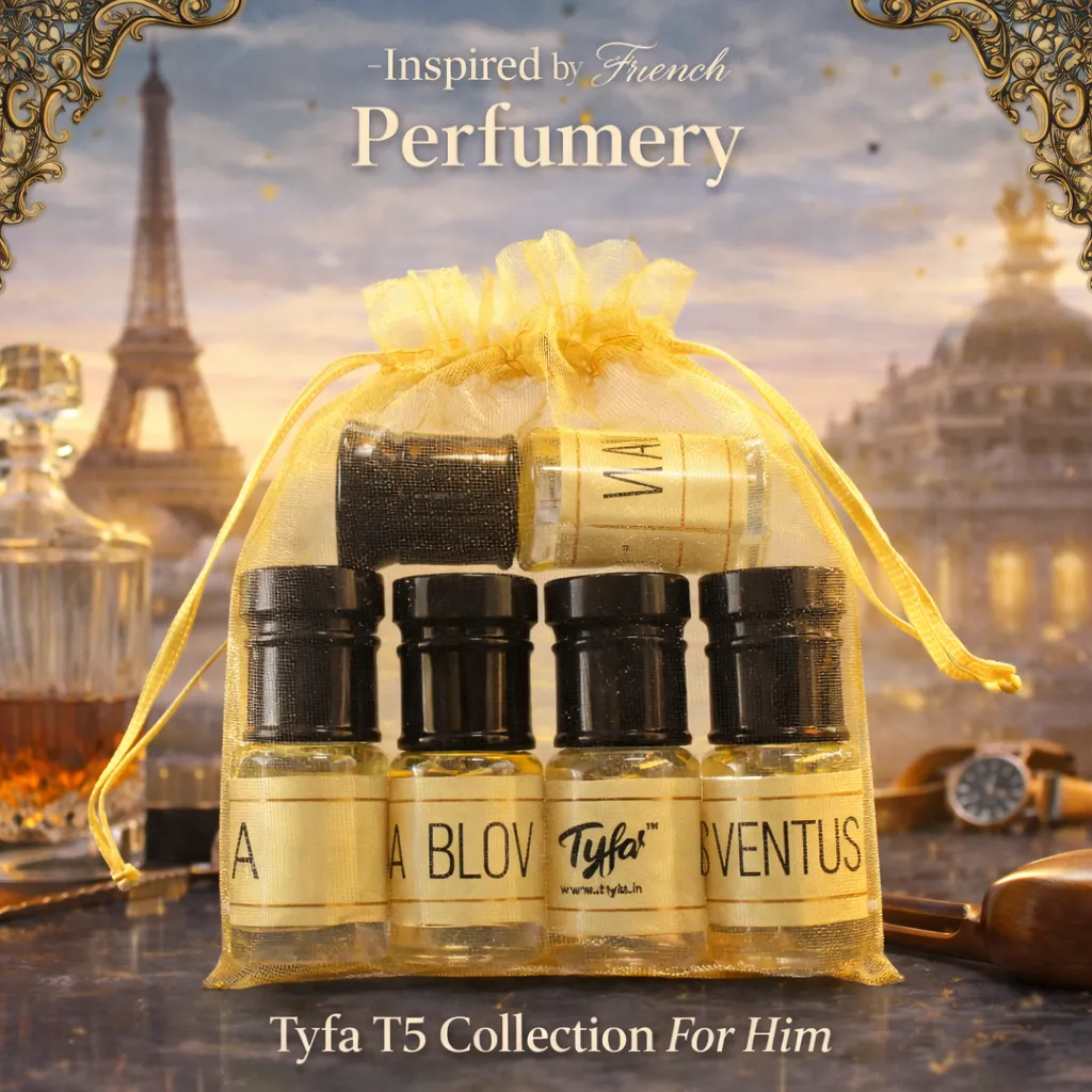 Tyfa T5 Collection for Him | Inspired Clones | 3ml*5 Combo Set | T-Series