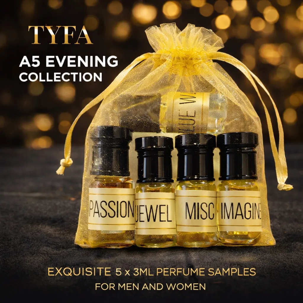 Tyfa A5 Evening Collection | Fragrance Which Last from 5pm To 5am | 3ml*5 Combo Set | A-Series