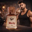 Macho Perfume for Men – Fresh Woody Oud Fragrance | Long Lasting 50ml