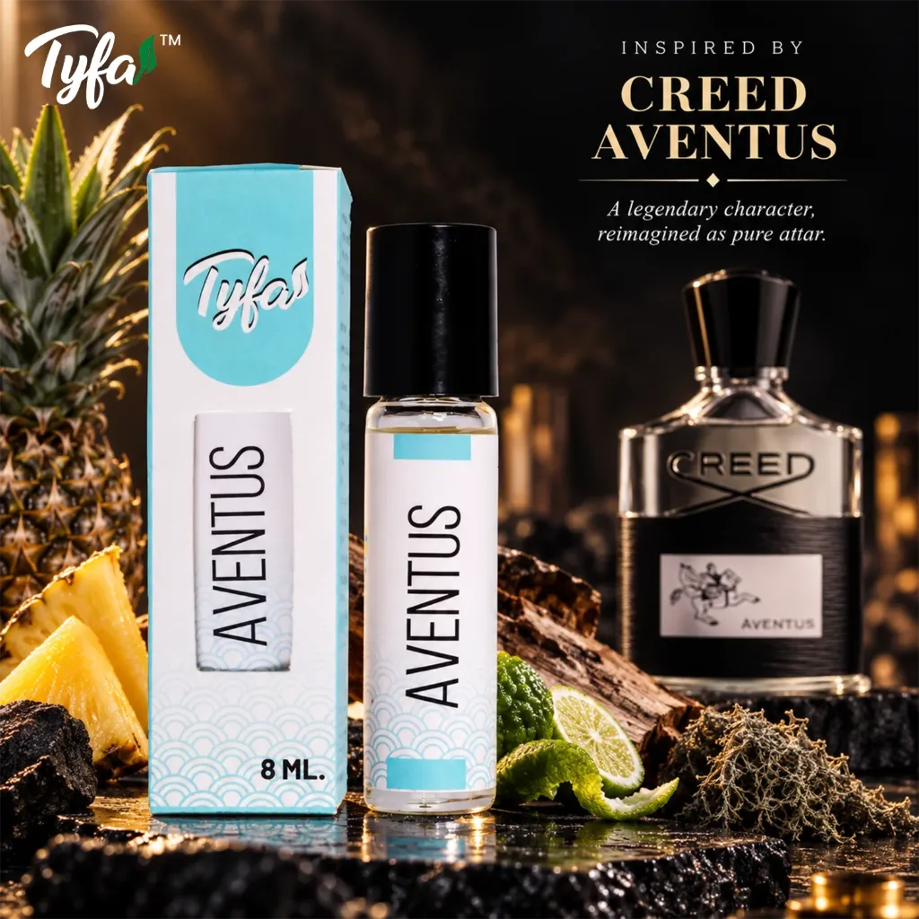 Tyfa Aventus Attar Roll-on | Inspired By C®eed Aventus | Victory | Bold | Powerful | 8ml