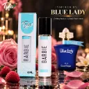 Tyfa Barbie Attar Roll-on | Inspired By Blue L@dy | Playful |Pink-sparkle | Date | 8ml