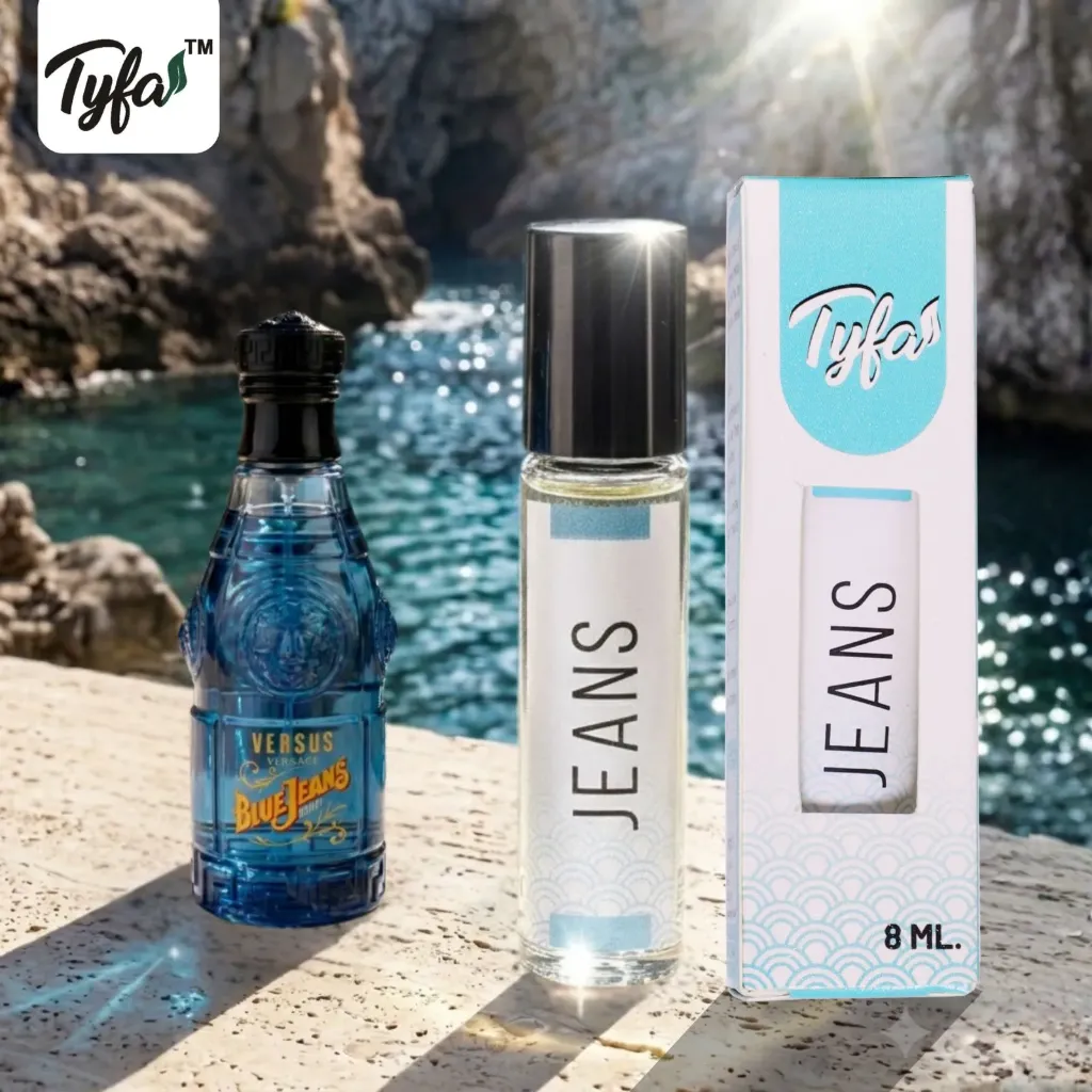 Tyfa Jeans Attar Roll-on | Inspired By Blue Je@ns | Soul | Smoky | Sweet | 8ml