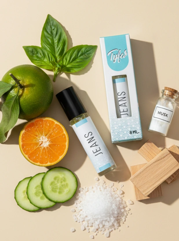 Tyfa Jeans Attar Roll-on | Inspired By Blue Jeans | Soul | Smoky | Sweet | 8ml